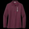 Women's Silk Touch Long Sleeve Polo Thumbnail