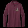 Women's Silk Touch Long Sleeve Polo Thumbnail