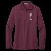 Women's Silk Touch Long Sleeve Polo Thumbnail