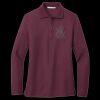 Women's Silk Touch Long Sleeve Polo Thumbnail