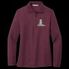 Women's Silk Touch Long Sleeve Polo Thumbnail