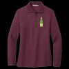 Women's Silk Touch Long Sleeve Polo Thumbnail