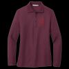 Women's Silk Touch Long Sleeve Polo Thumbnail