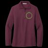 Women's Silk Touch Long Sleeve Polo Thumbnail