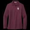 Women's Silk Touch Long Sleeve Polo Thumbnail