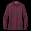 Women's Silk Touch Long Sleeve Polo Thumbnail