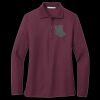 Women's Silk Touch Long Sleeve Polo Thumbnail