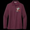 Women's Silk Touch Long Sleeve Polo Thumbnail