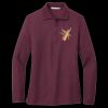 Women's Silk Touch Long Sleeve Polo Thumbnail