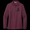Women's Silk Touch Long Sleeve Polo Thumbnail