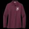 Women's Silk Touch Long Sleeve Polo Thumbnail