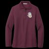 Women's Silk Touch Long Sleeve Polo Thumbnail