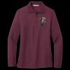 Women's Silk Touch Long Sleeve Polo Thumbnail