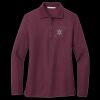 Women's Silk Touch Long Sleeve Polo Thumbnail