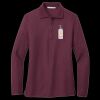Women's Silk Touch Long Sleeve Polo Thumbnail