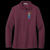 Women's Silk Touch Long Sleeve Polo Thumbnail