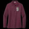 Women's Silk Touch Long Sleeve Polo Thumbnail