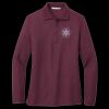 Women's Silk Touch Long Sleeve Polo Thumbnail
