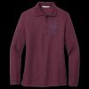 Women's Silk Touch Long Sleeve Polo Thumbnail