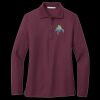 Women's Silk Touch Long Sleeve Polo Thumbnail