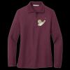 Women's Silk Touch Long Sleeve Polo Thumbnail