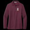 Women's Silk Touch Long Sleeve Polo Thumbnail