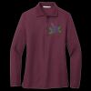 Women's Silk Touch Long Sleeve Polo Thumbnail