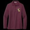 Women's Silk Touch Long Sleeve Polo Thumbnail