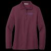Women's Silk Touch Long Sleeve Polo Thumbnail