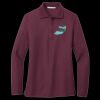 Women's Silk Touch Long Sleeve Polo Thumbnail