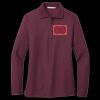 Women's Silk Touch Long Sleeve Polo Thumbnail
