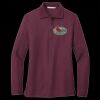Women's Silk Touch Long Sleeve Polo Thumbnail