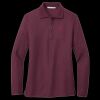 Women's Silk Touch Long Sleeve Polo Thumbnail