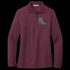 Women's Silk Touch Long Sleeve Polo Thumbnail