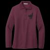 Women's Silk Touch Long Sleeve Polo Thumbnail