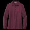 Women's Silk Touch Long Sleeve Polo Thumbnail