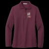Women's Silk Touch Long Sleeve Polo Thumbnail