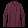 Women's Silk Touch Long Sleeve Polo Thumbnail