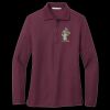 Women's Silk Touch Long Sleeve Polo Thumbnail