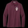 Women's Silk Touch Long Sleeve Polo Thumbnail