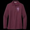 Women's Silk Touch Long Sleeve Polo Thumbnail