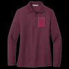 Women's Silk Touch Long Sleeve Polo Thumbnail