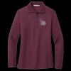 Women's Silk Touch Long Sleeve Polo Thumbnail