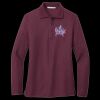 Women's Silk Touch Long Sleeve Polo Thumbnail
