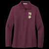 Women's Silk Touch Long Sleeve Polo Thumbnail