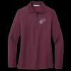 Women's Silk Touch Long Sleeve Polo Thumbnail