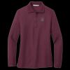 Women's Silk Touch Long Sleeve Polo Thumbnail