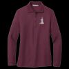 Women's Silk Touch Long Sleeve Polo Thumbnail