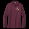 Women's Silk Touch Long Sleeve Polo Thumbnail