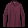 Women's Silk Touch Long Sleeve Polo Thumbnail